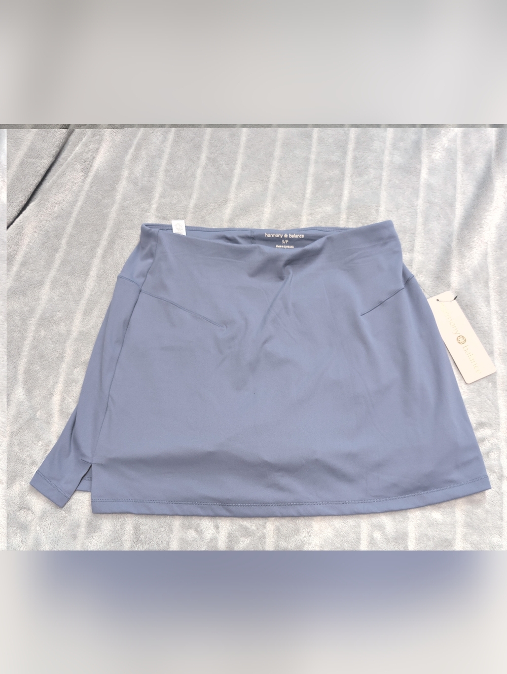 Harmony Balance Athleisure Skort in Dusty Blue Sz: S NWT